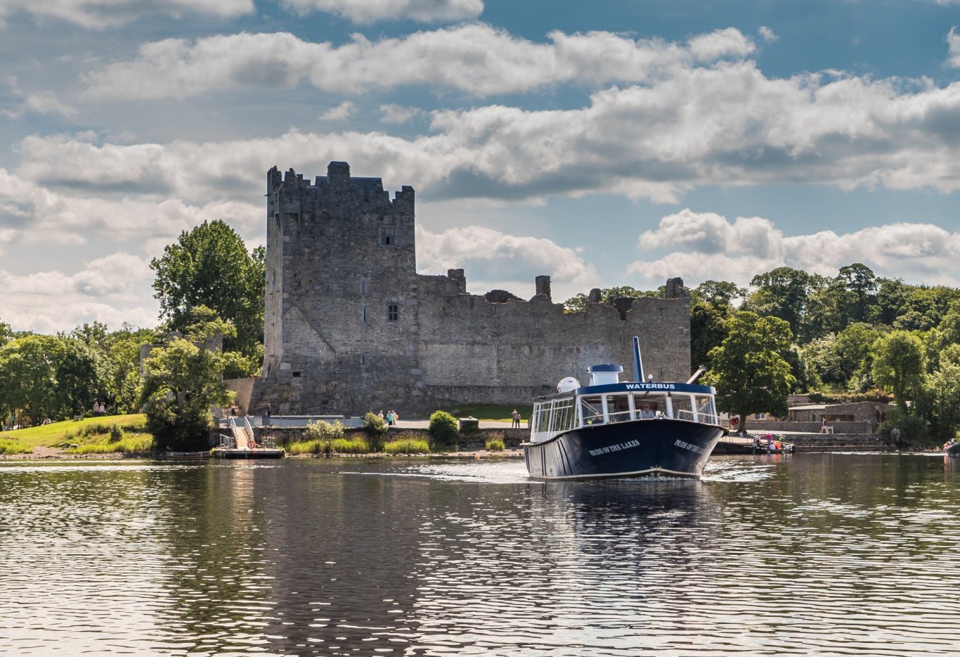 waterbus by ross castle killarney
